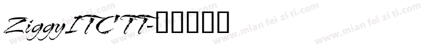 ZiggyITC TT字体转换